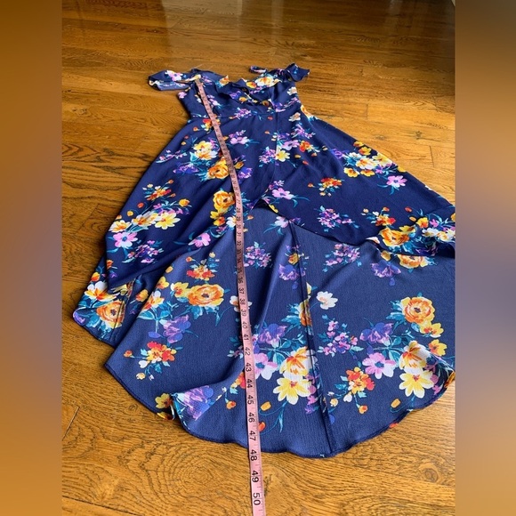 By & By Floral BlueAsylums Dress - Picture 9 of 12